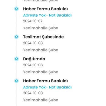 Kargo Teslimatında Yanıltıcı Bilgilendirme ve İletişim Sorunu