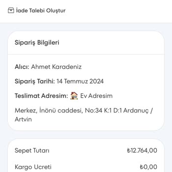 A101 Online Alışverişte TV Ünitesi Krizi