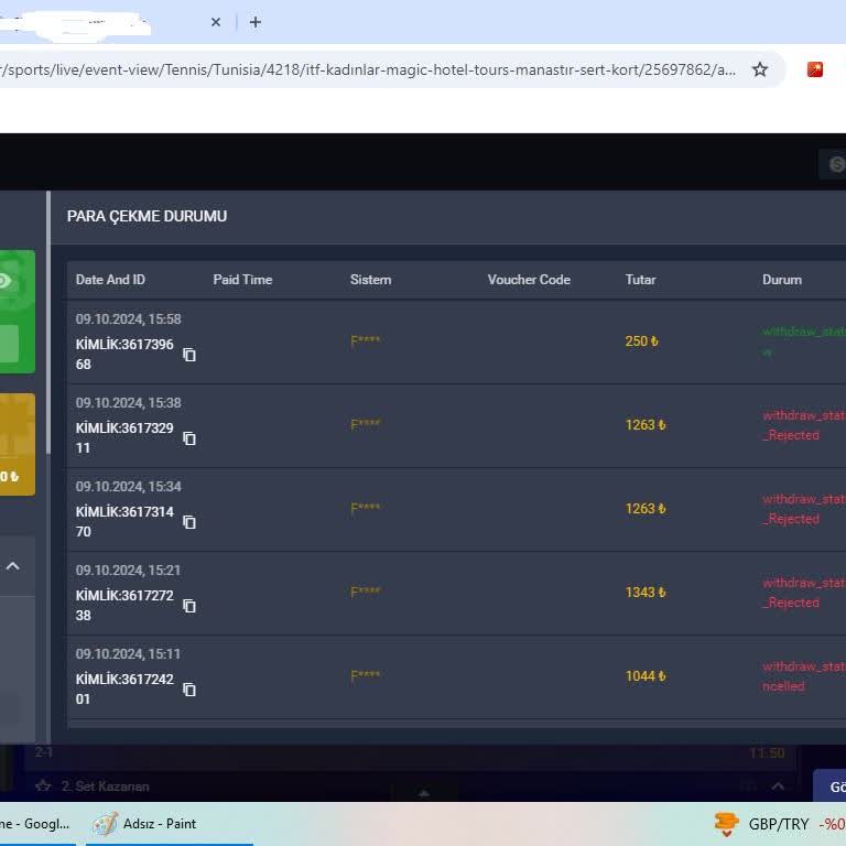 Grand Royal Bet / Grbets Sitesindeki Bonus Sorunu