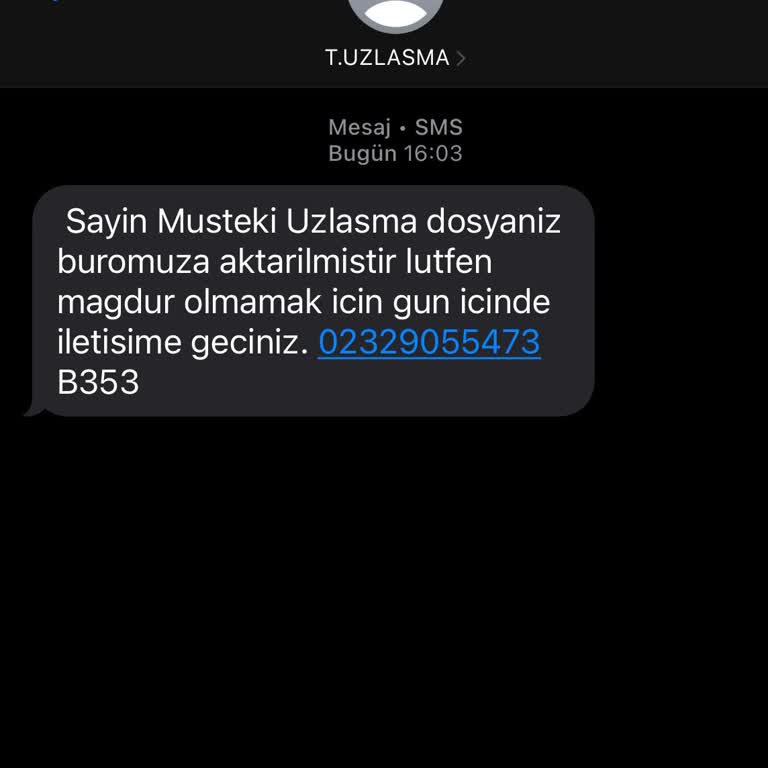Yanlış Suçlamalar ve Asılsız Mesajlar