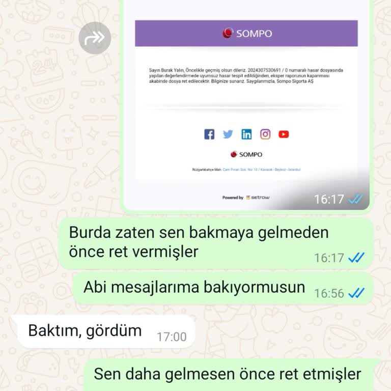 Exper Gelmedi, Araç Onarımı Gecikti