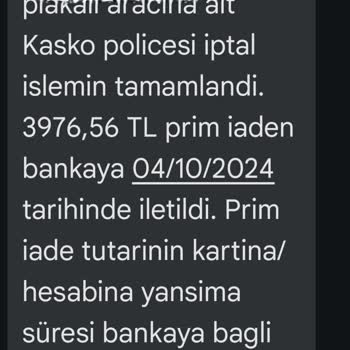 Neova Sigorta'dan Haksız Taksitlendirme ve Geri Ödeme Sorunu