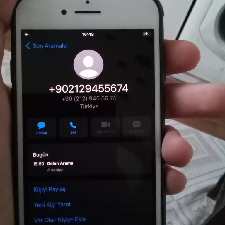 Bilinmeyen Numaradan Gelen Gizemli Arama