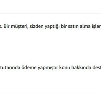 Amazon Gümrük Ücreti İadesi Sorunu
