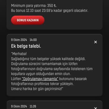 Başarıbet'te Belge Gönderim Sorunu