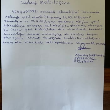 Sadenet Abonelik İptalinde Sürekli Farklı Ücretler