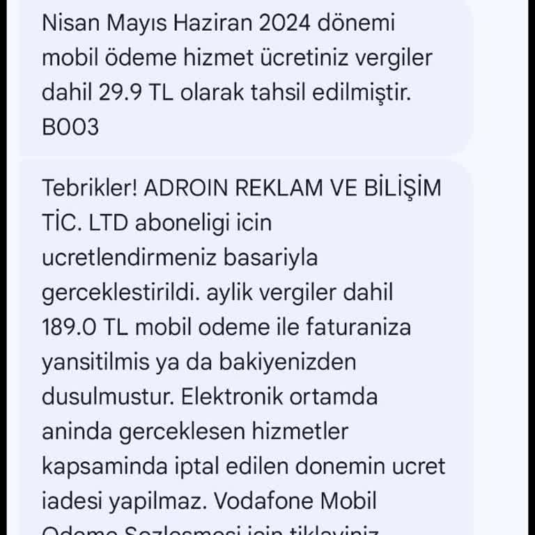 İzinsiz Abonelik Ve Haksız Ücretlendirme Sorunu