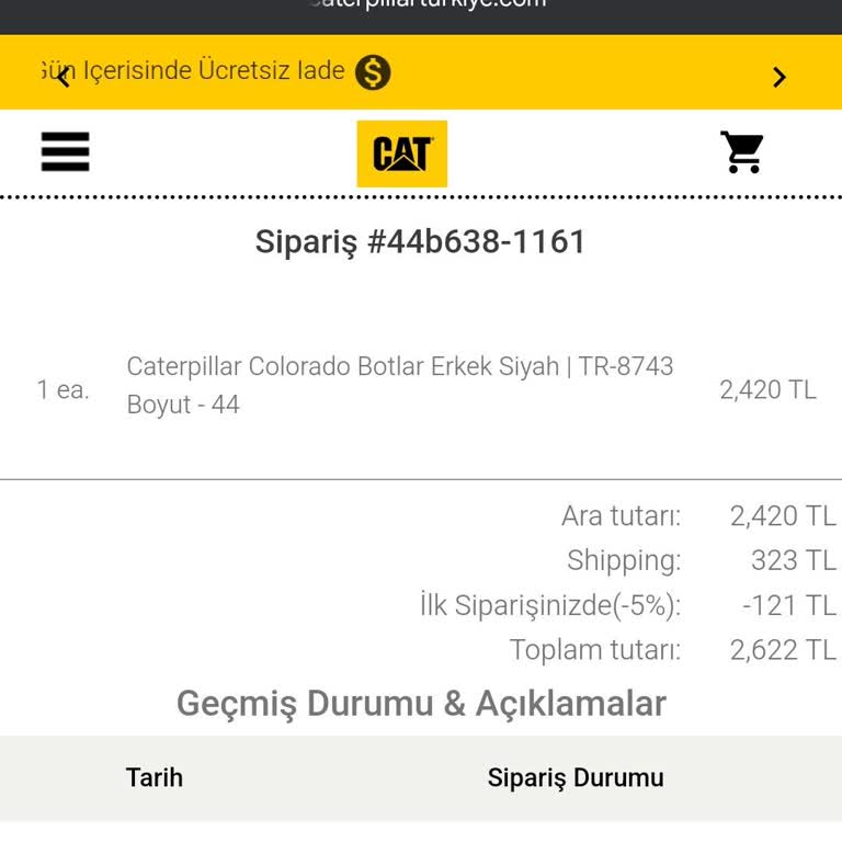 Kargo Bilgisi Verilmeyen Siparişin Akıbeti