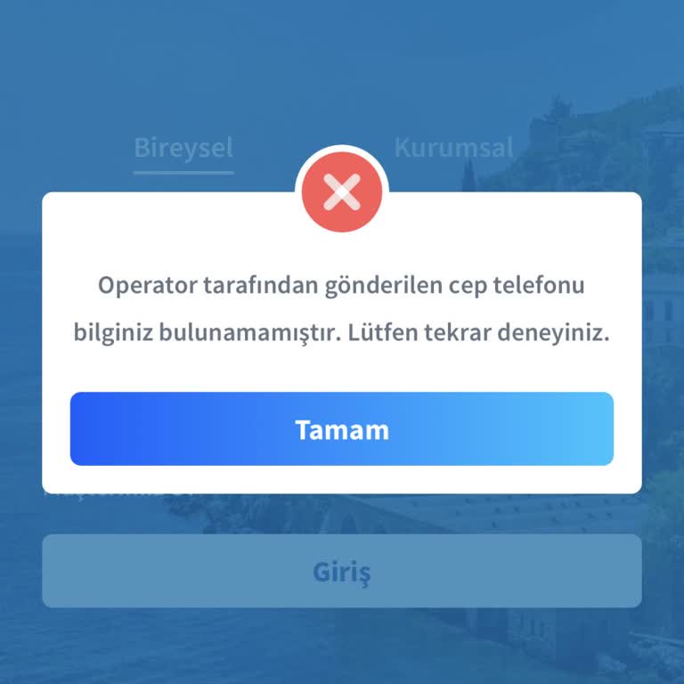 Halkbank Uygulamasında Giriş Sorunu