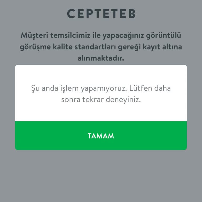 Mobil Uygulamada Müşteri Olma Sorunu