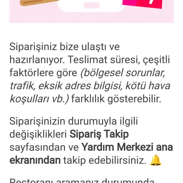 Sürekli Yanlış Gelen Siparişler Can Sıkıyor
