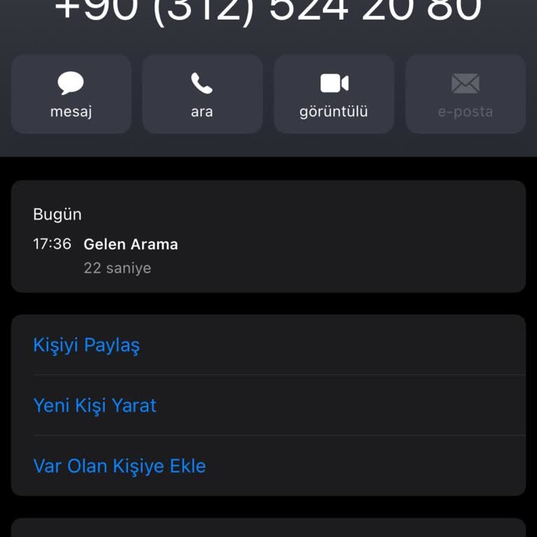 Bilinmeyen Şirketten Gelen Gizemli Arama