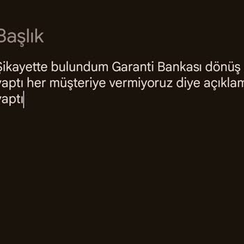 Garanti Bankası'nda Faizsiz Kredi Deneyimi