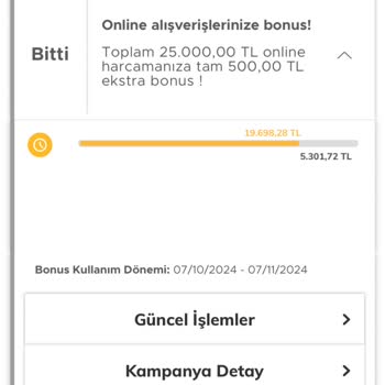 Garanti Bankası Kampanya Şartlarını Yerine Getirmiyor
