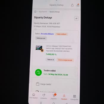 Lenovo Destek Hattı Ve Satıcı Arasında Kalan Müşteri