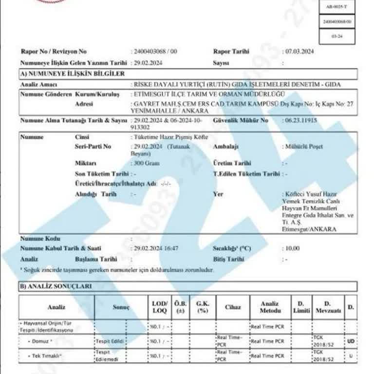 Köfteci Yusuf'tan Şeffaflık Beklentisi