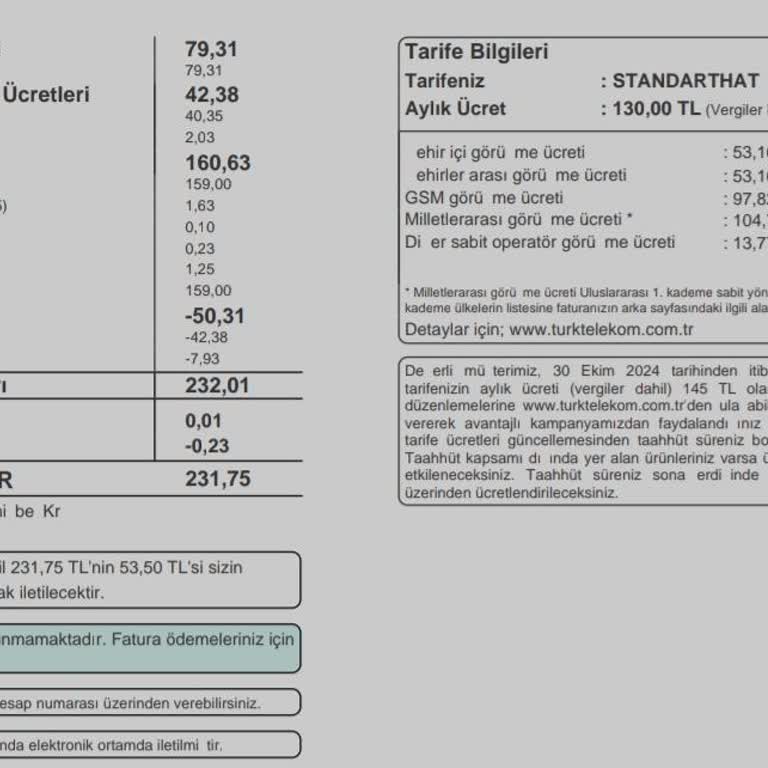 Türk Telekom'dan Bilgilendirme Yapılmadan Yansıtılan Açma Kapama Bedeli