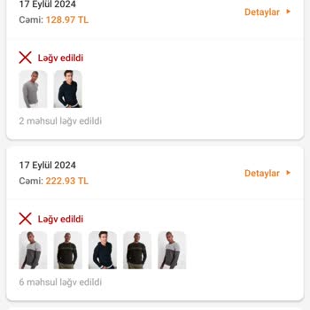 İptal Edilen Siparişler Ve Geri Ödenmeyen Para
