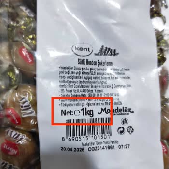 Migros'ta Paketli Ürünlerde Yanıltıcı Tartım Sorunu