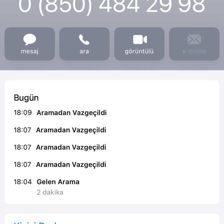 Şüpheli Arama İle Yanıltıcı Taahhüt Yenileme