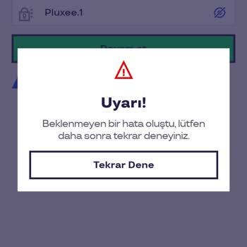 Pluxee Uygulamasında Aktivasyon Maili Sorunu
