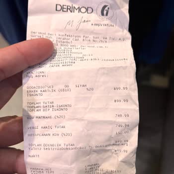 Derimod Kartlıkta Kalite Hayal Kırıklığı