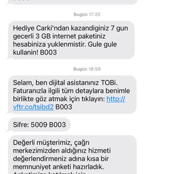 Vodafone'da İletişim Sorunları Ve Fatura İadesi Talebi