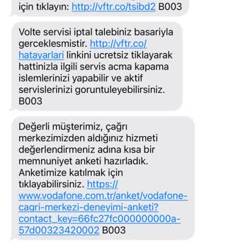 Vodafone'da İletişim Sorunları Ve Fatura İadesi Talebi