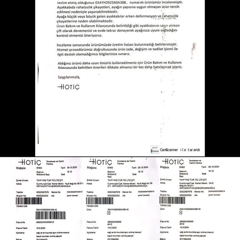 Yanlış Numara Ayakkabı Sorunu