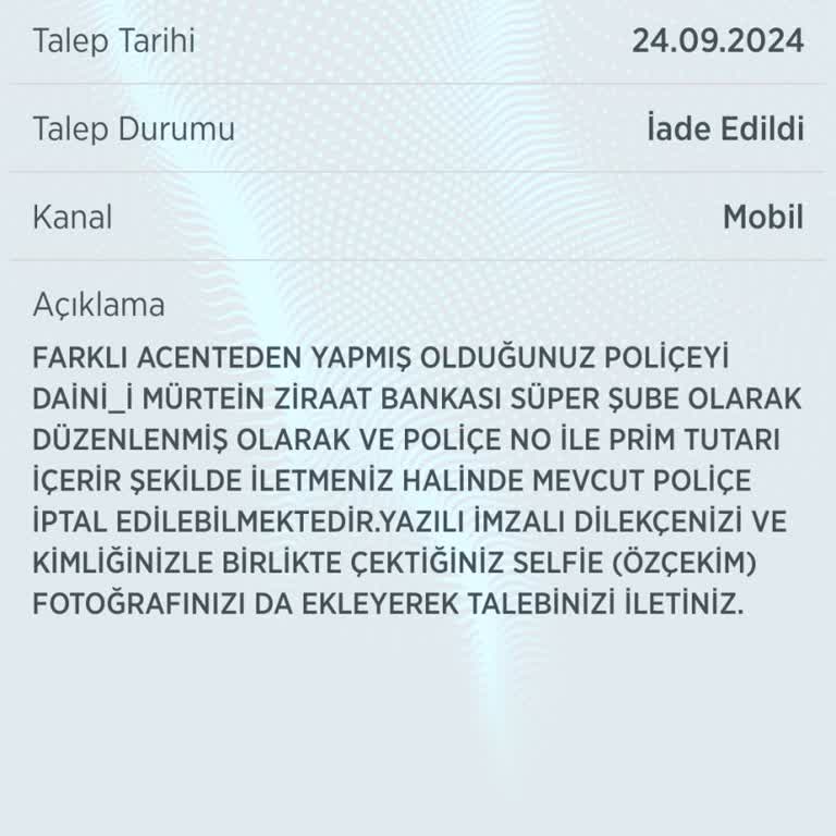 Konut Sigortası İptalinde Zorluklar Ve Mobil Uygulama Sorunları