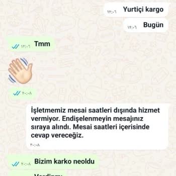 Sipariş Verildi, Ürün Gönderilmedi