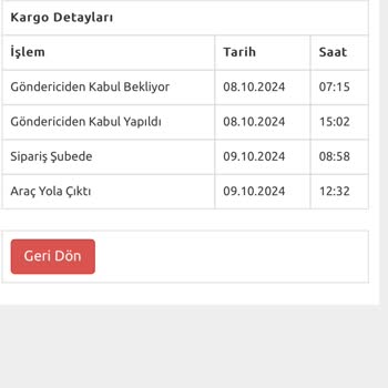 Kargom Neden Hâlâ Ulaşmadı?
