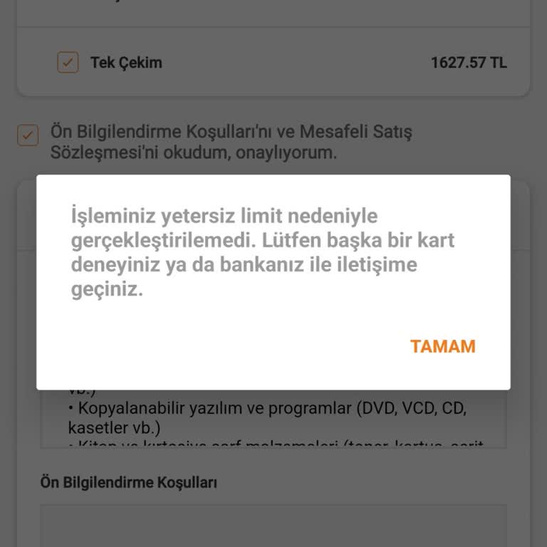 Bankkart Genç Kart İle Trendyol Alışveriş Sorunu
