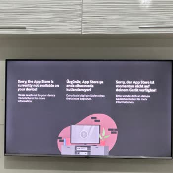 Vestel TV'de App Store Erişim Sorunu