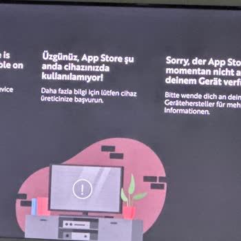 Vestel TV'de App Store Erişim Sorunu