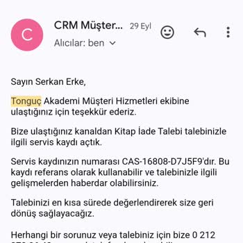 Tonguç Akademi: İade Sürecinde Büyük Hayal Kırıklığı