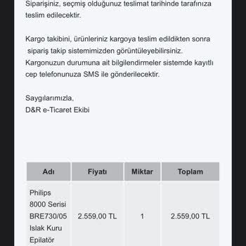 Yanlış Ürün Ve İade Sorunu