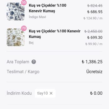 Yanlış Kumaş Gönderimi Yüzünden Mahcubiyet