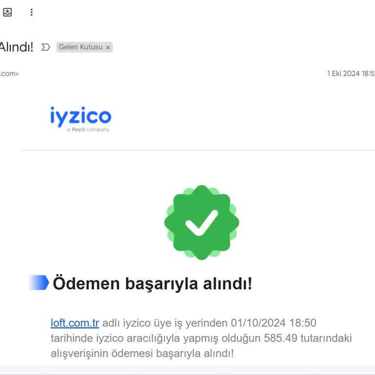 Ödeme Alındı, Sipariş Oluşmadı: Loft.com.tr Mağduriyeti