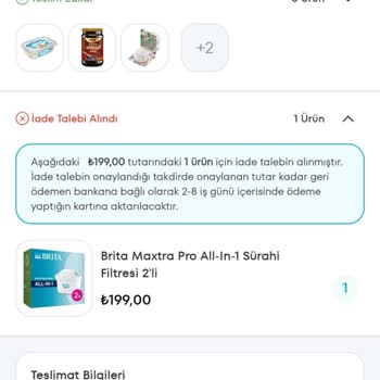 Eksik Ürün Ve Geciken İade Süreci