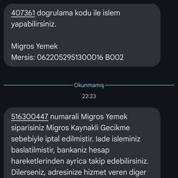 Gece Siparişi Ve Kurye Sorunu