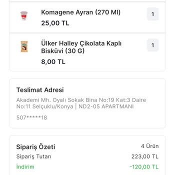 Migros Yemek Uygulamasıyla Yaşanan Sipariş İptali Sorunu