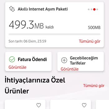 Vodafone'da Beklenmedik Aşım Ücreti Şoku