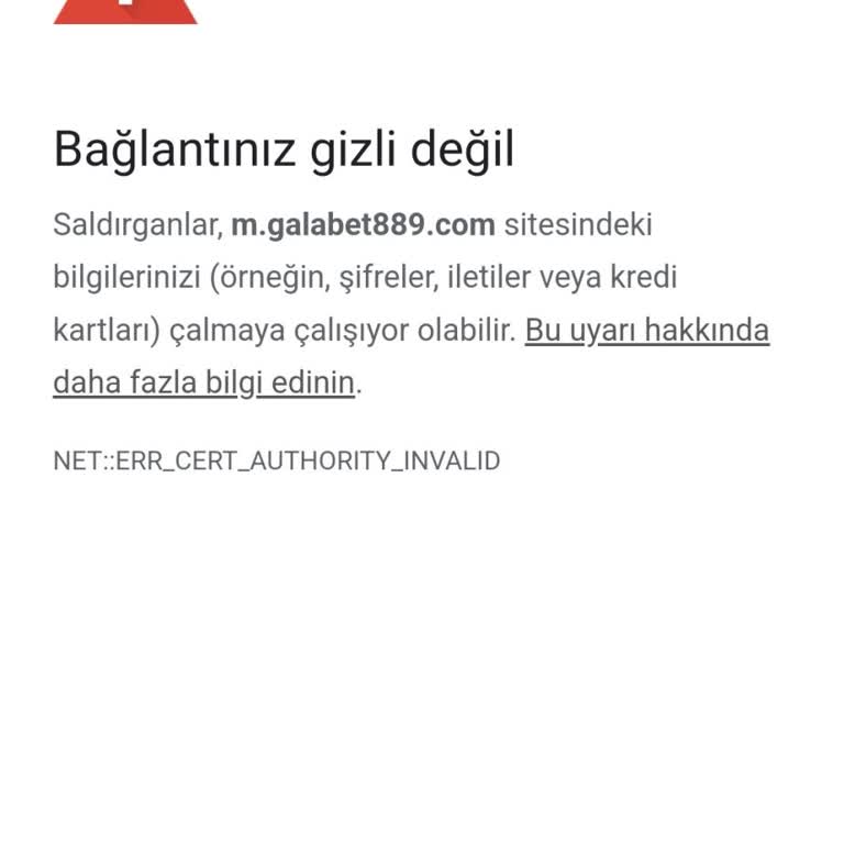 Galabet Hesap Erişim Sorunu Ve Güvenlik Uyarısı