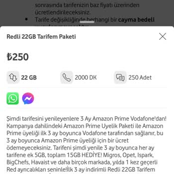 Vodafone'un Fiyat Politikası Ve Taahhüt Zorunluluğu