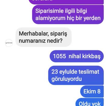 Kayıp Sipariş Ve Cevapsız Müşteri Hizmetleri Sorunu