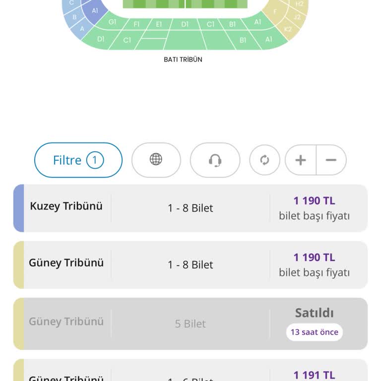 Seatpin Maç Bileti Kategorisi Sorunu