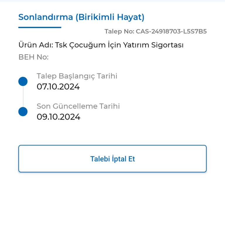 Poliçe İptal Sürecinde Gecikme Ve Belirsizlik