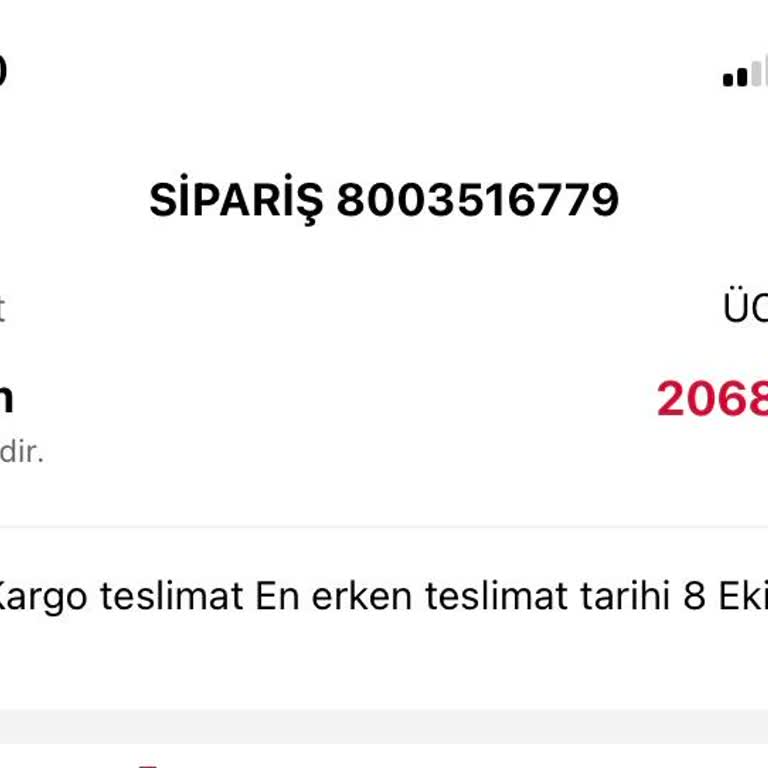 Teslimat Gecikmesi Ve İptal Sorunu