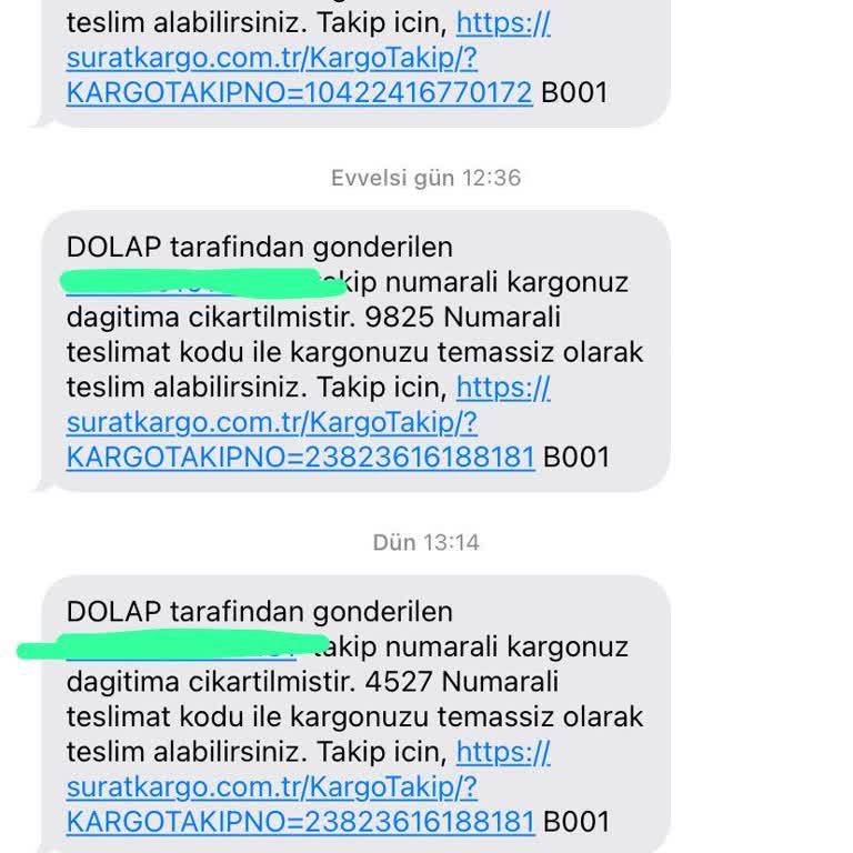 Sürat Kargo'nun Teslimat Sorunu